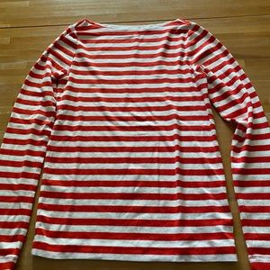 GAP striped boat neck top